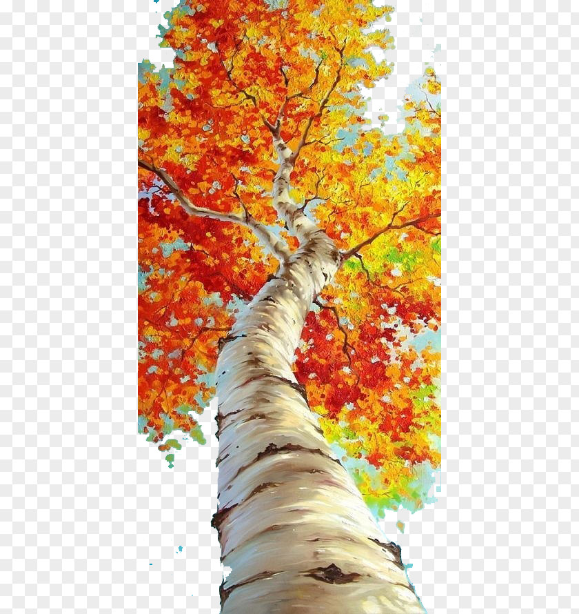 Fall In Oil Painting Watercolor Acrylic Techniques Idea PNG