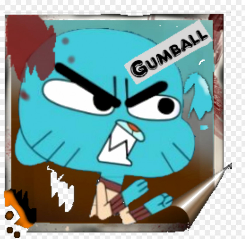 Gumball Watterson Cartoon Character PNG