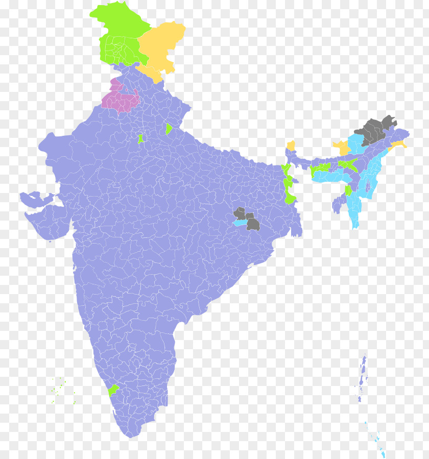 India 2011 Census Of States And Territories Indian Religions PNG