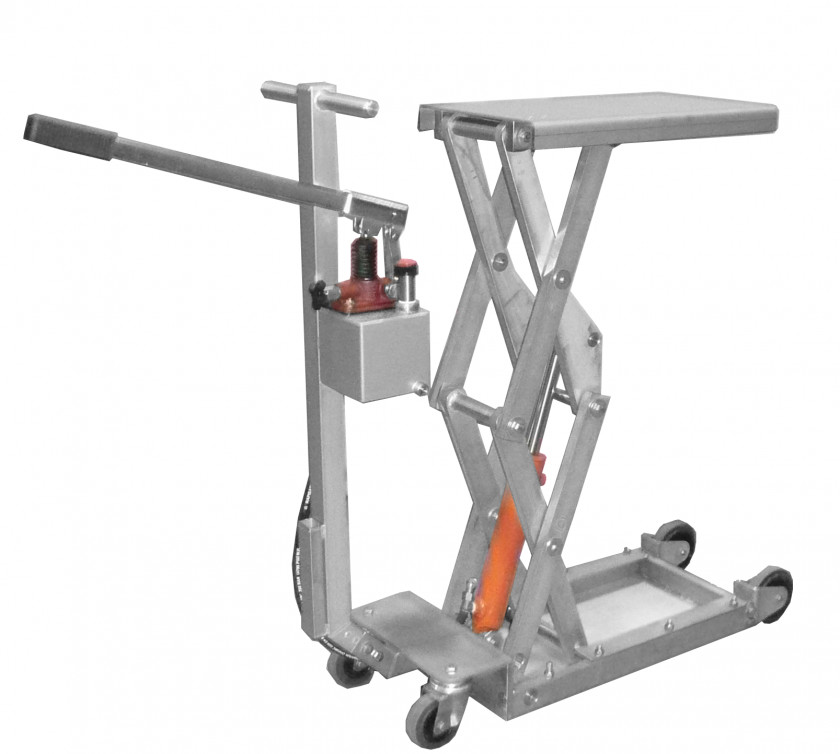Motorcycle Lift Table Aerial Work Platform Weightlifting Machine PNG