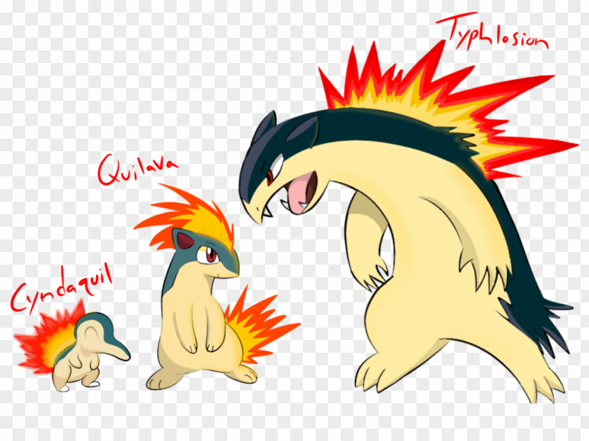 Pokemon Cyndaquil Totodile Evolution Chikorita Pokémon PNG