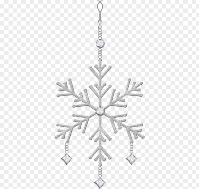 Snowflake Christmas Ornament Clip Art PNG