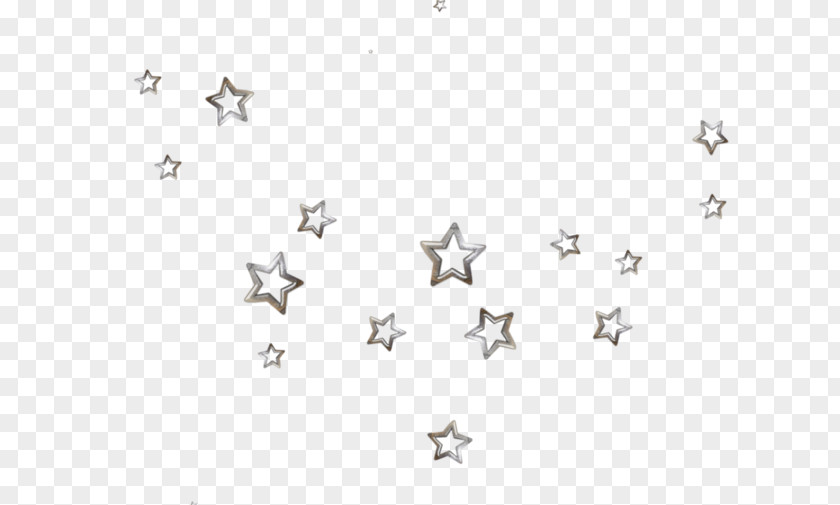 Star Color Silver Clip Art PNG