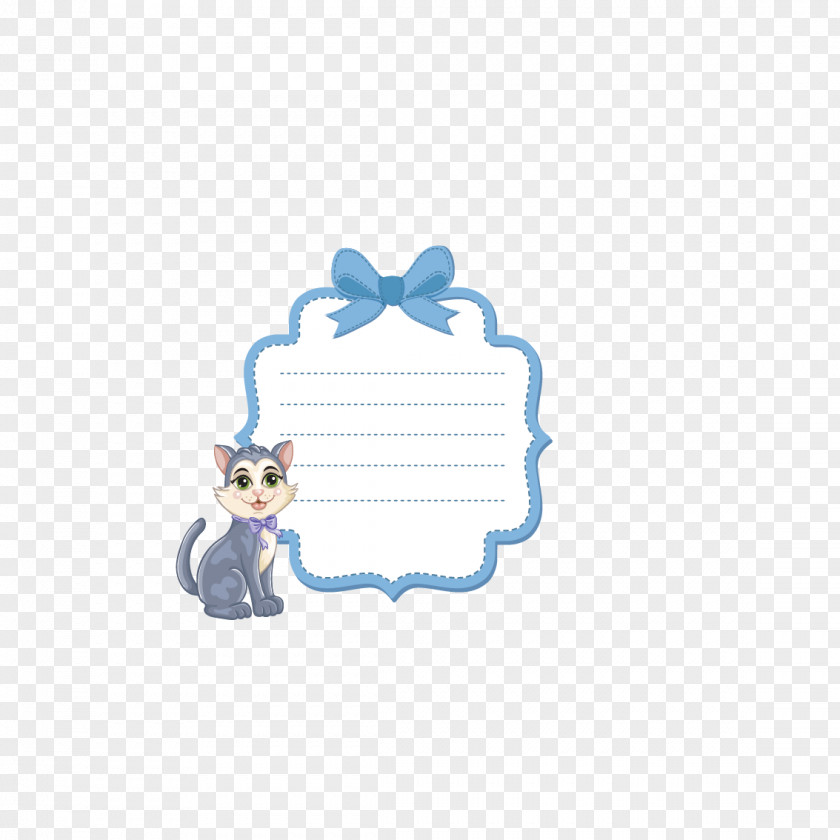 Blue Lace Baby Kitten Invitations Photography Clip Art PNG