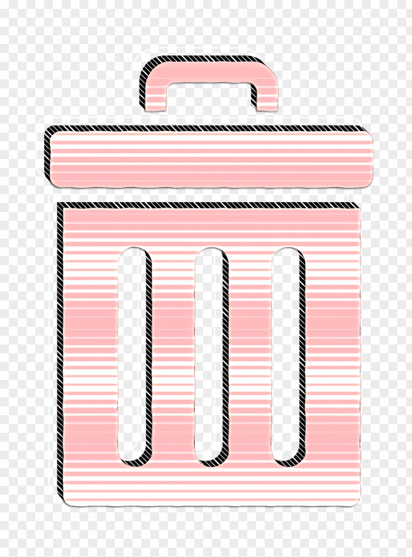 Garbage Bin Icon Interface PNG