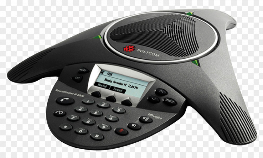 Polycom VoIP Phone Telephone Conference Call Voice Over IP PNG
