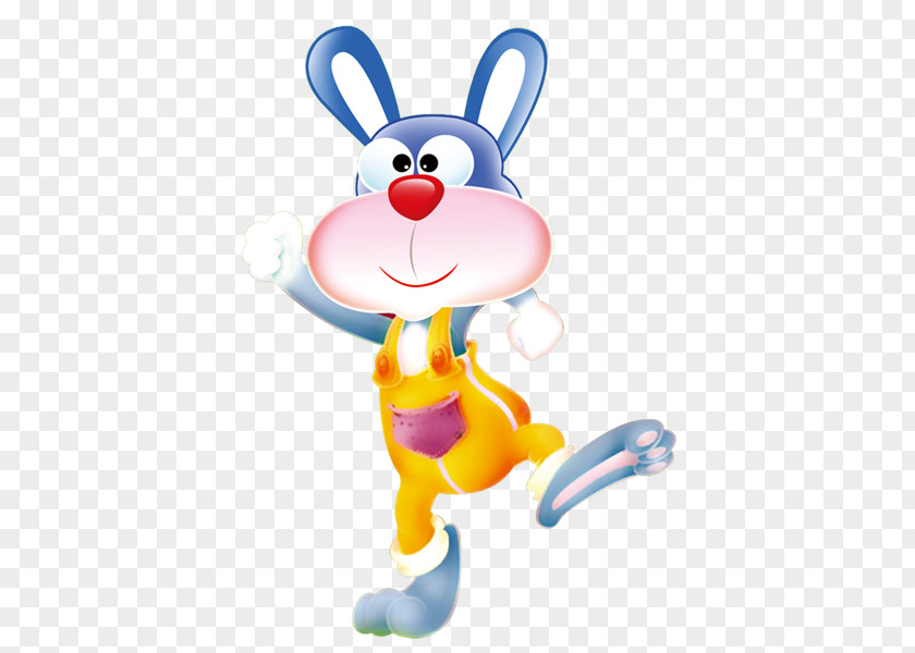 Rabbit Standing Easter Bunny Clip Art PNG