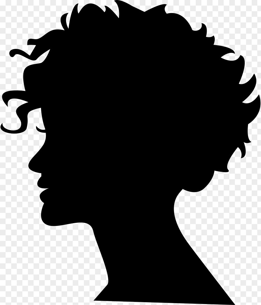 Women Hair Silhouette Woman Clip Art PNG