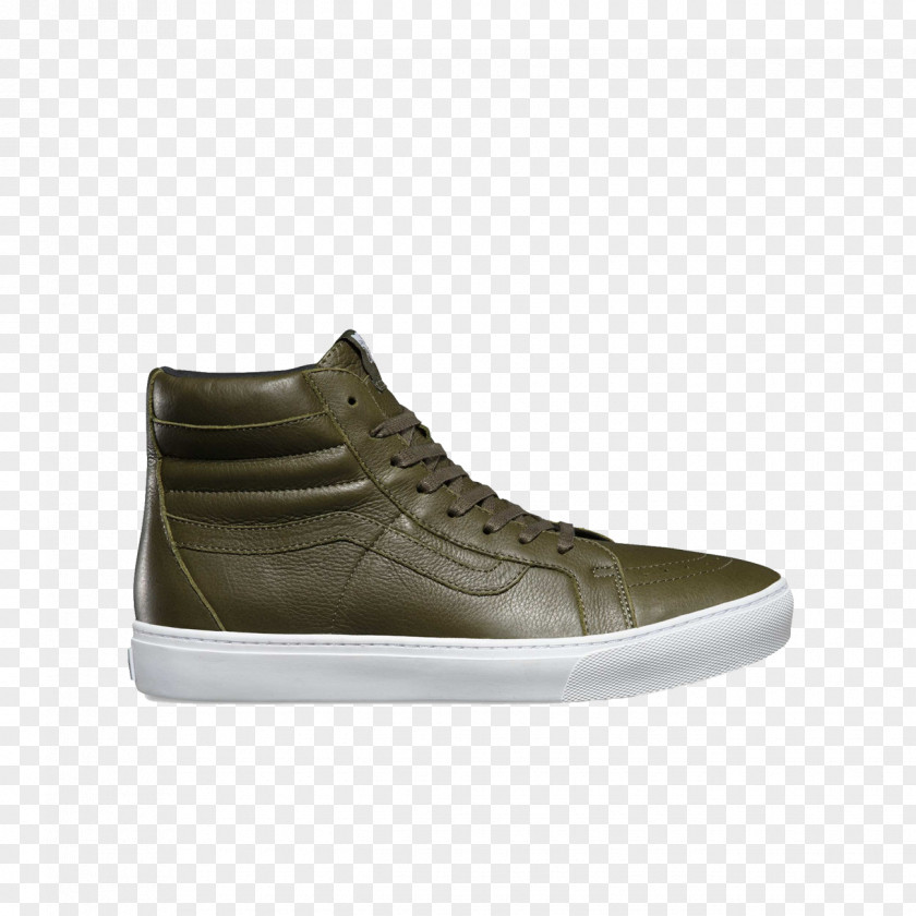 Green Leather Shoes Vans High-top Sneakers Clothing Shoe PNG