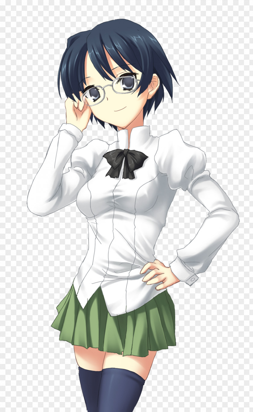 Katawa Shoujo Visual Novel Character Desktop Wallpaper PNG