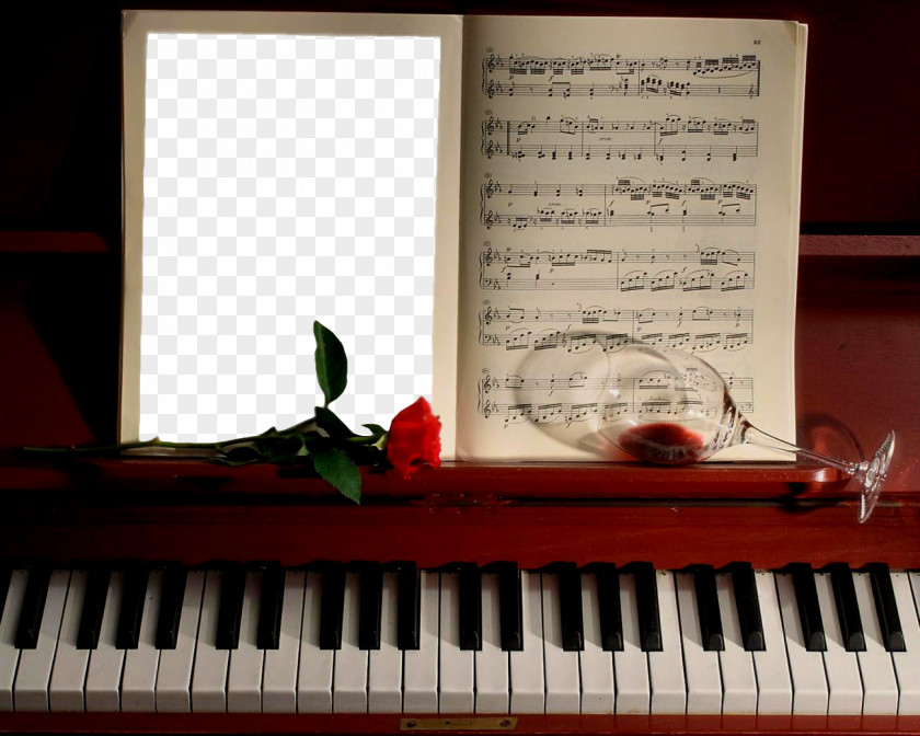 Piano Frames Cliparts Borders And Picture Musical Keyboard Clip Art PNG