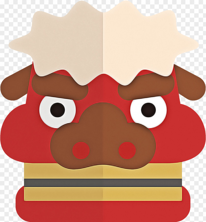 Fawn Snout Cartoon Red Nose PNG