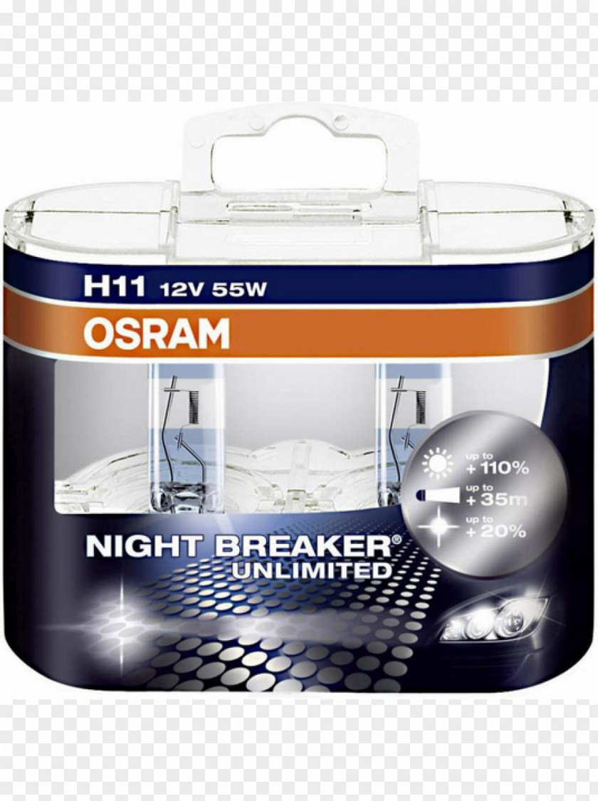 Light Incandescent Bulb Headlamp Halogen Lamp Osram PNG