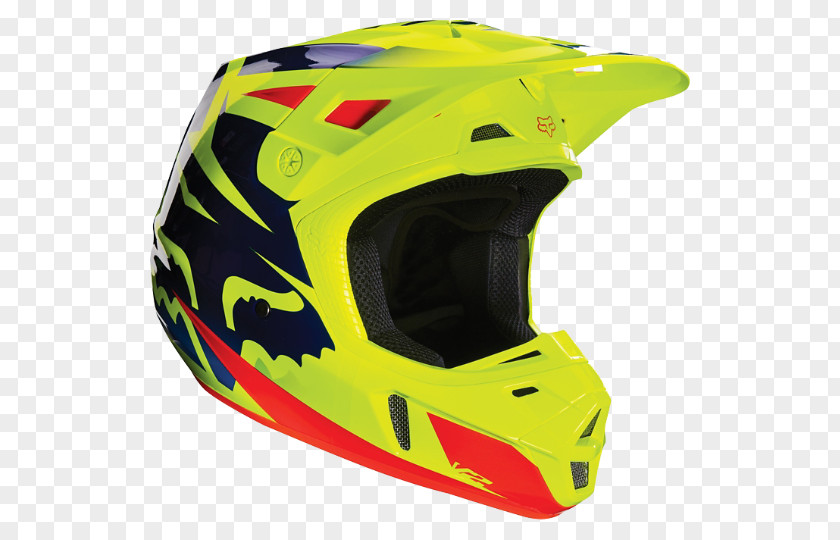 Racing Helmet Motorcycle Helmets Fox Motocross PNG