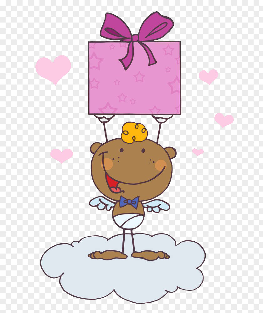 The Bird Standing On Clouds Gift Valentines Day Royalty-free Clip Art PNG