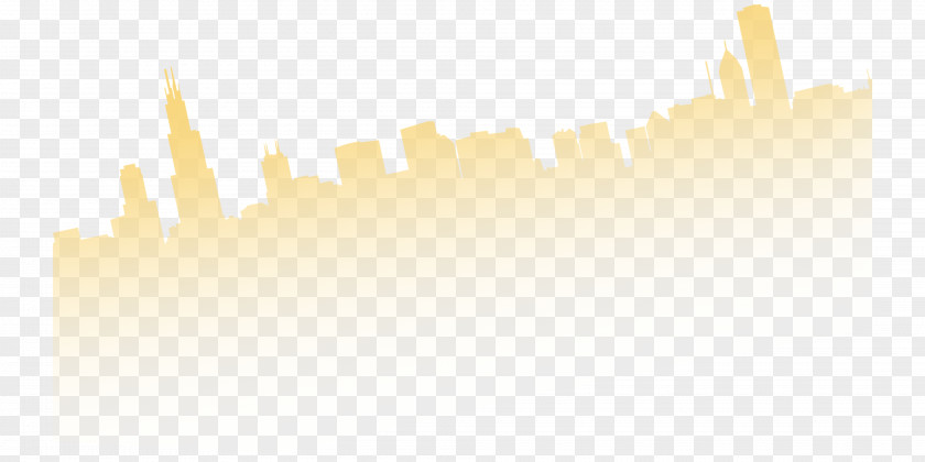City Silhouette Chicago Skyline Desktop Wallpaper PNG