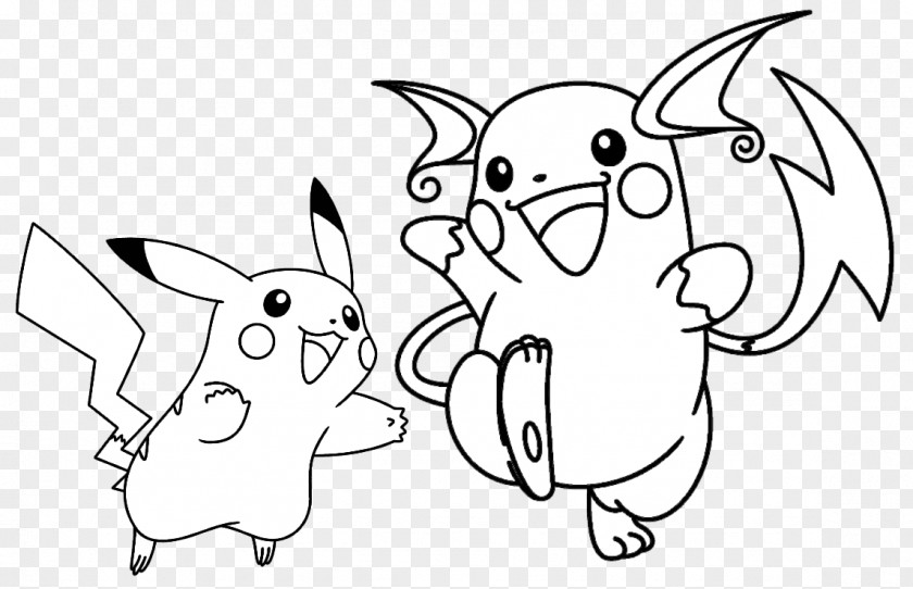 Pikachu Raichu Coloring Book Pokémon GO Pichu PNG