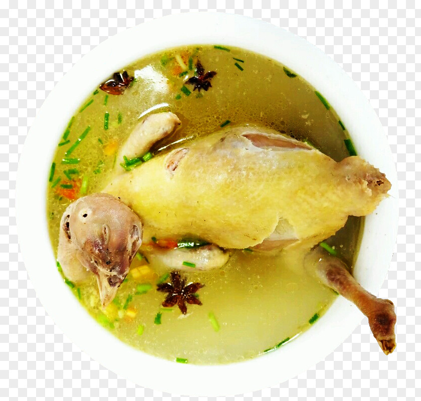 Stewed Chicken Soup White Cut Broth PNG