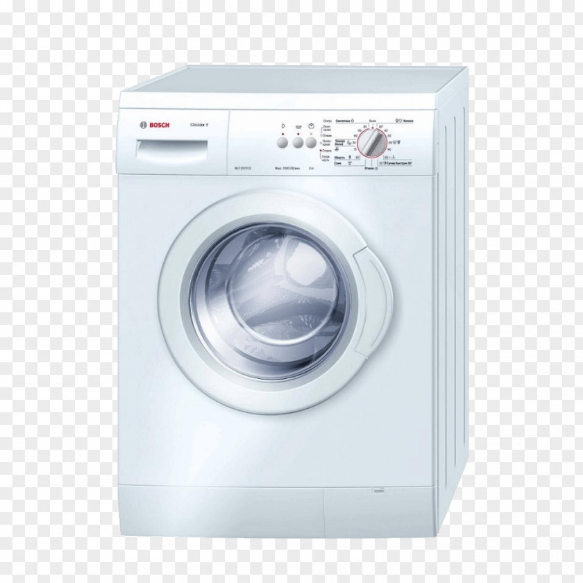 Washing Machines Bosch Maxx 6 VarioPerfect WAE28164 Laundry Clothes Dryer PNG