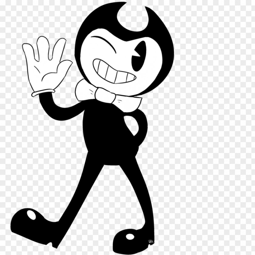 Bendy And The Ink Machine Line Art Clip PNG