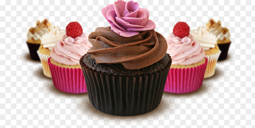 Chocolate Cake Cupcake Muffin Frosting & Icing Truffle PNG
