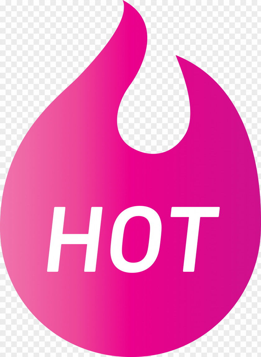 Hot Tag Label PNG