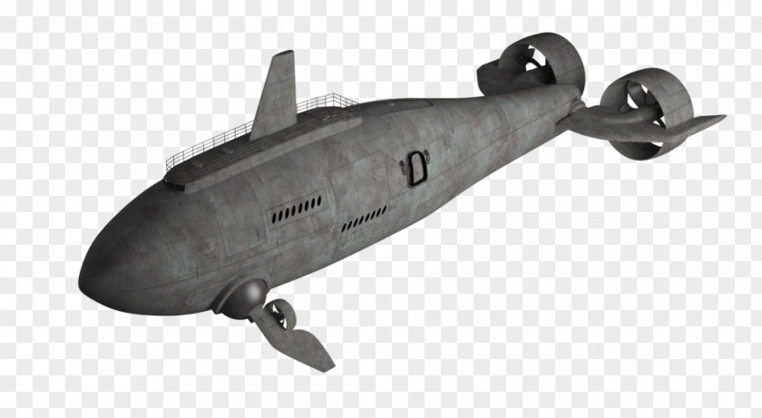 Killer Whale Submarine Car Aircraft Propeller PNG
