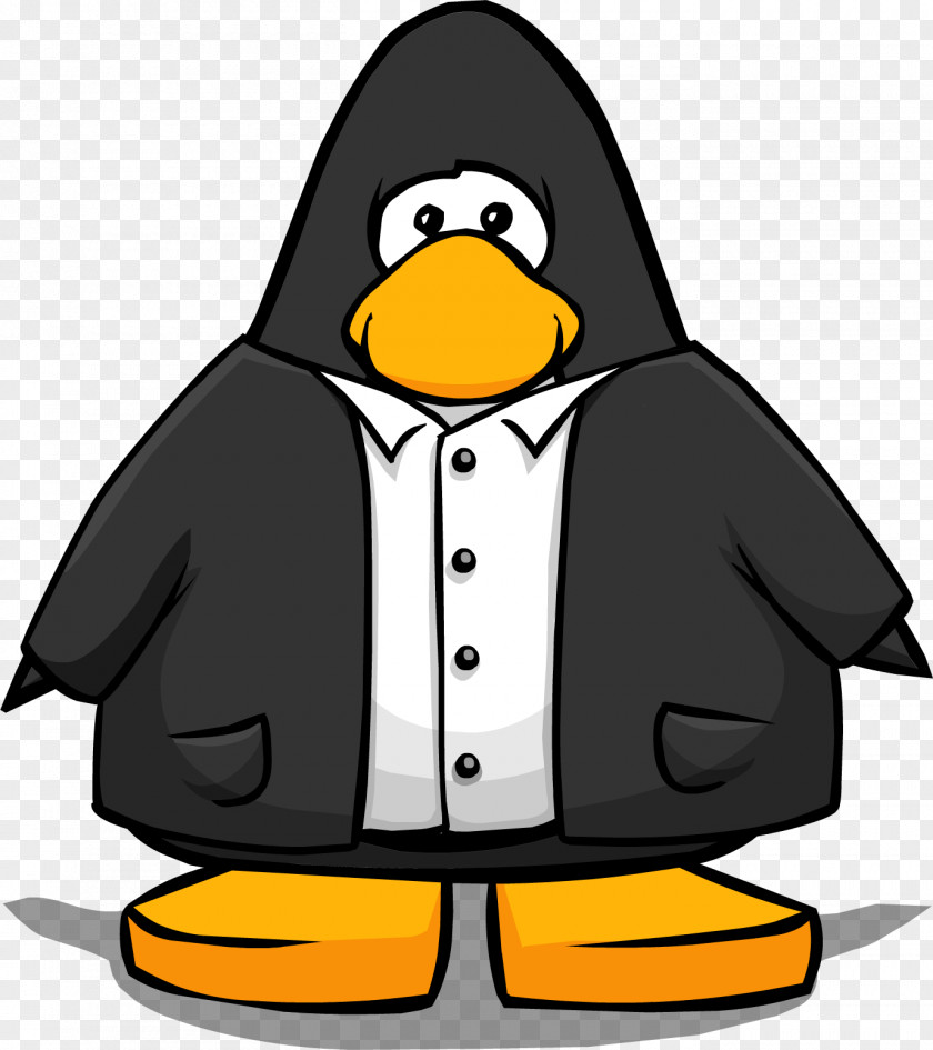 Penguin Club Hoodie Cartoon Clip Art PNG