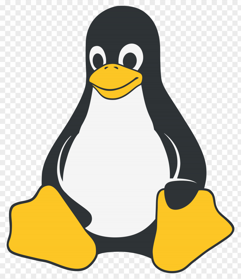 Penguin Tuxedo Linux Distribution PNG
