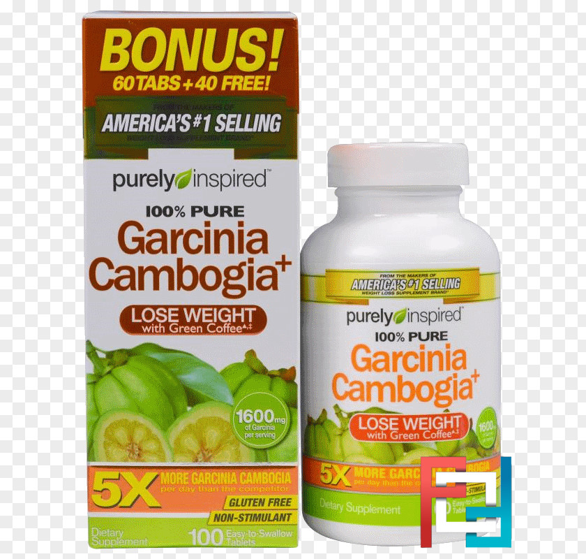 Tablet Garcinia Cambogia Dietary Supplement Hydroxycitric Acid Weight Loss PNG
