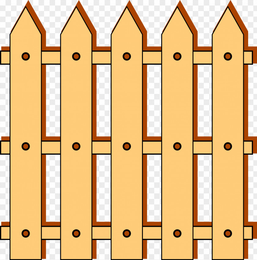 Fence Cliparts Picket Clip Art PNG