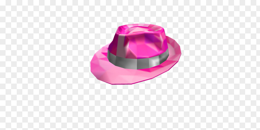 Hat Roblox Pink YouTube Fedora PNG