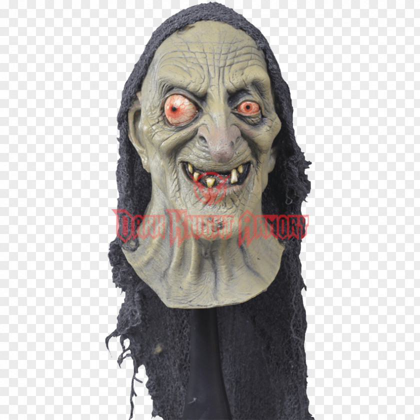 Mask Sea Hag Boszorkány Witch PNG