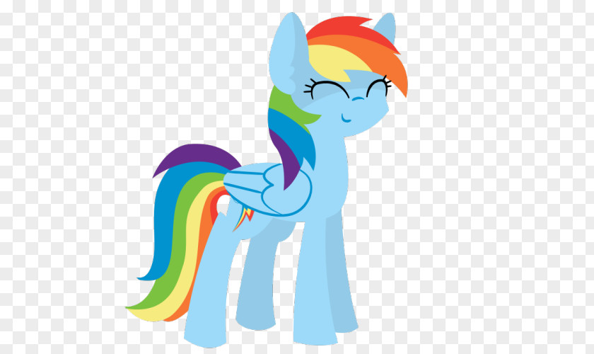 Papery Rainbow Dash My Little Pony Horse PNG