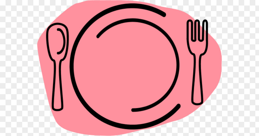 Pink Spoons Cliparts Meal Dinner Breakfast Clip Art PNG