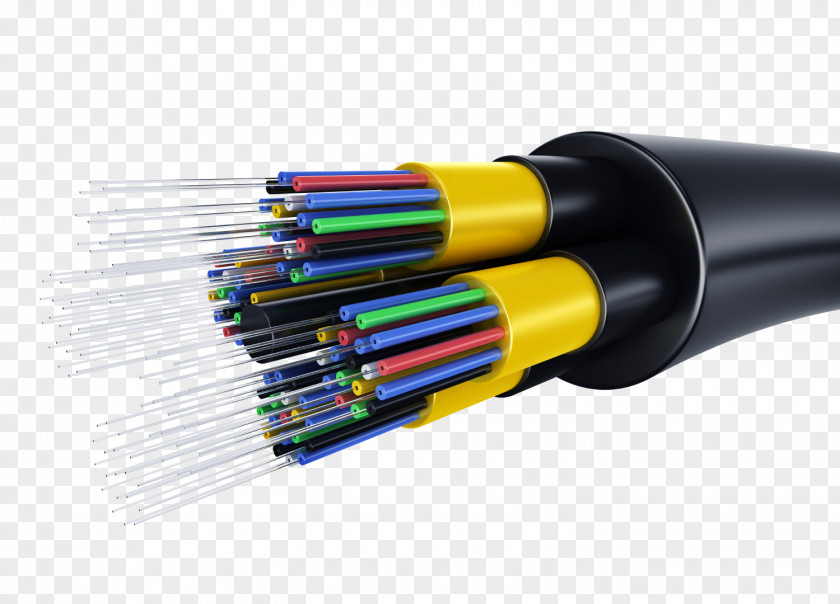 Wire Optical Fiber Cable Electrical Optics PNG