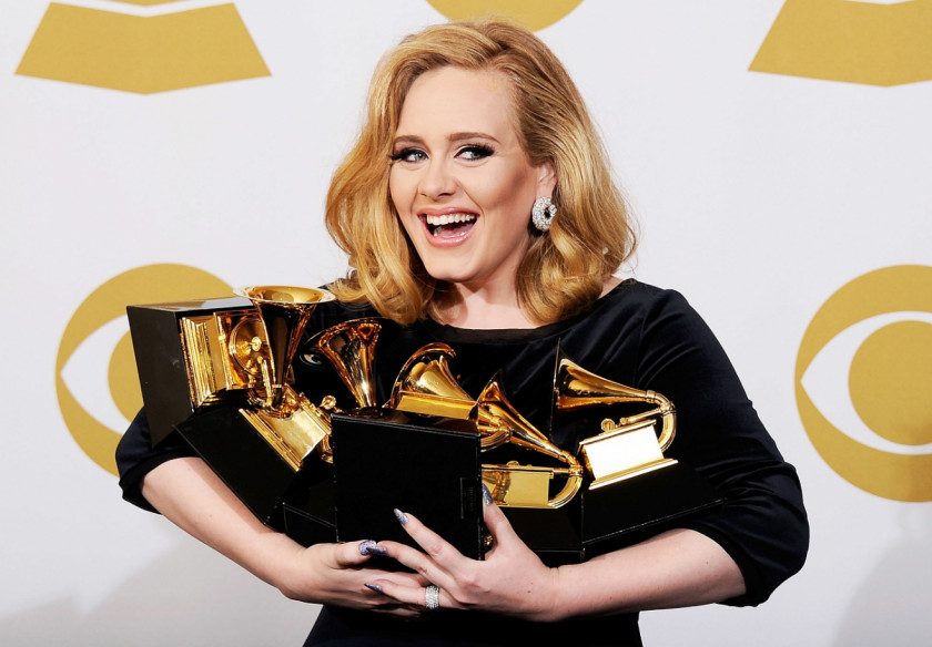 Adele 54th Annual Grammy Awards 59th Award For Record Of The Year PNG