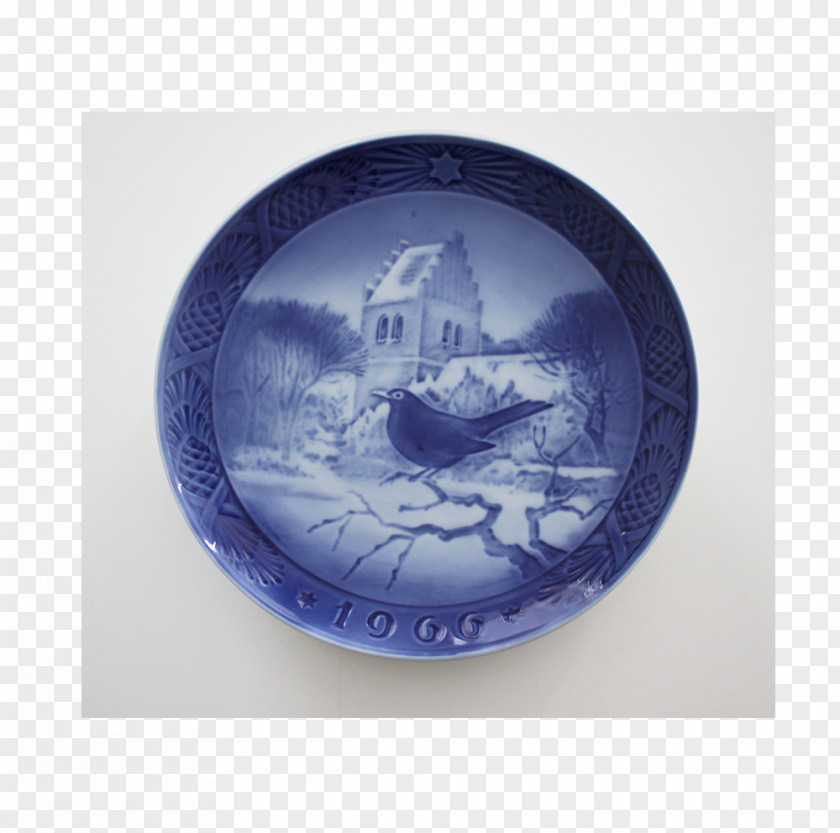 Danish Christmas Plates Ceramic Blue And White Pottery Oval M Cobalt Porcelain PNG