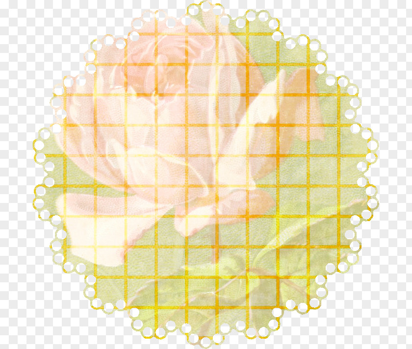 Doily Paper Craft Label Pattern PNG