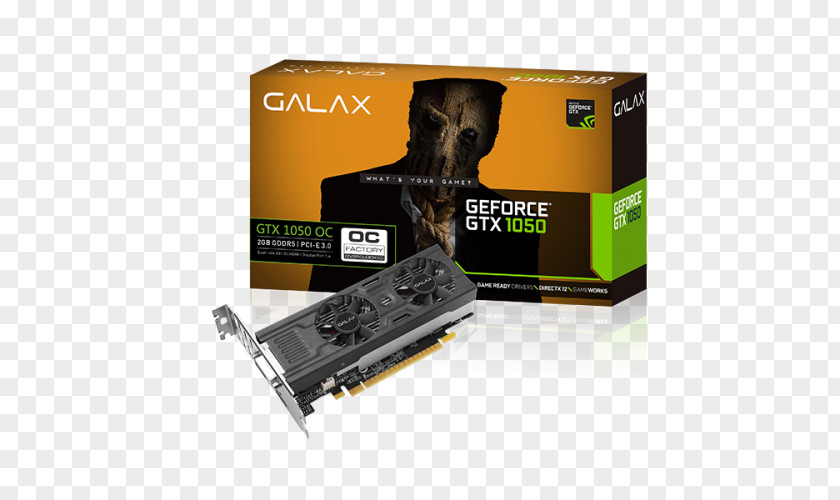 Geforce 8 Series Graphics Cards & Video Adapters NVIDIA GeForce GTX 1050 Ti GDDR5 SDRAM Digital Visual Interface PNG