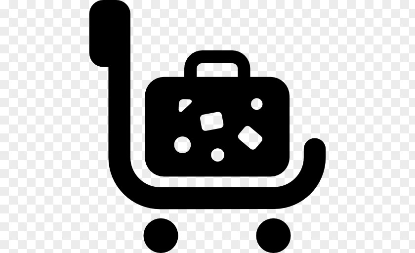 Luggage Carts Baggage Suitcase Travel Trolley PNG