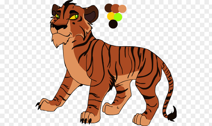 Tiger Lion Shere Khan Scar Leopard PNG