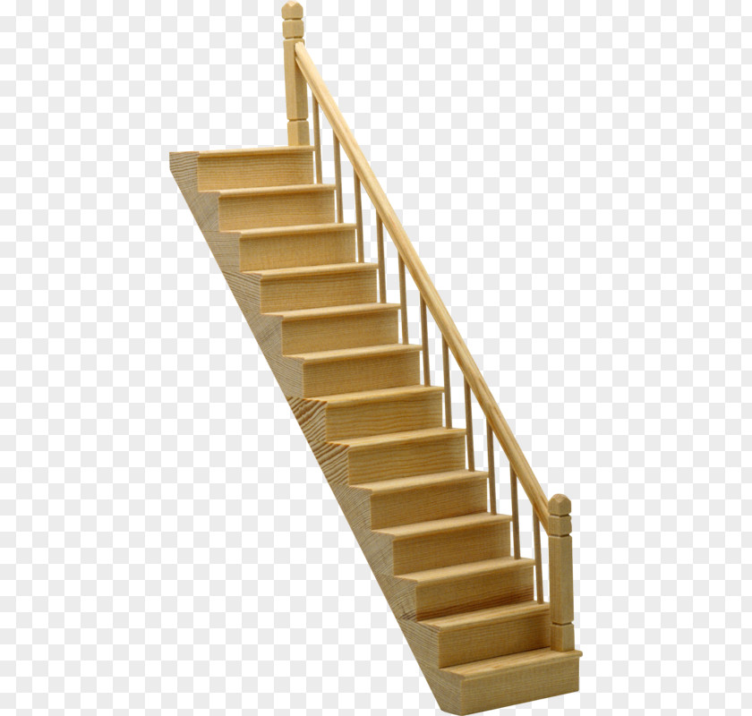 Wooden Furniture Stairs Clip Art PNG