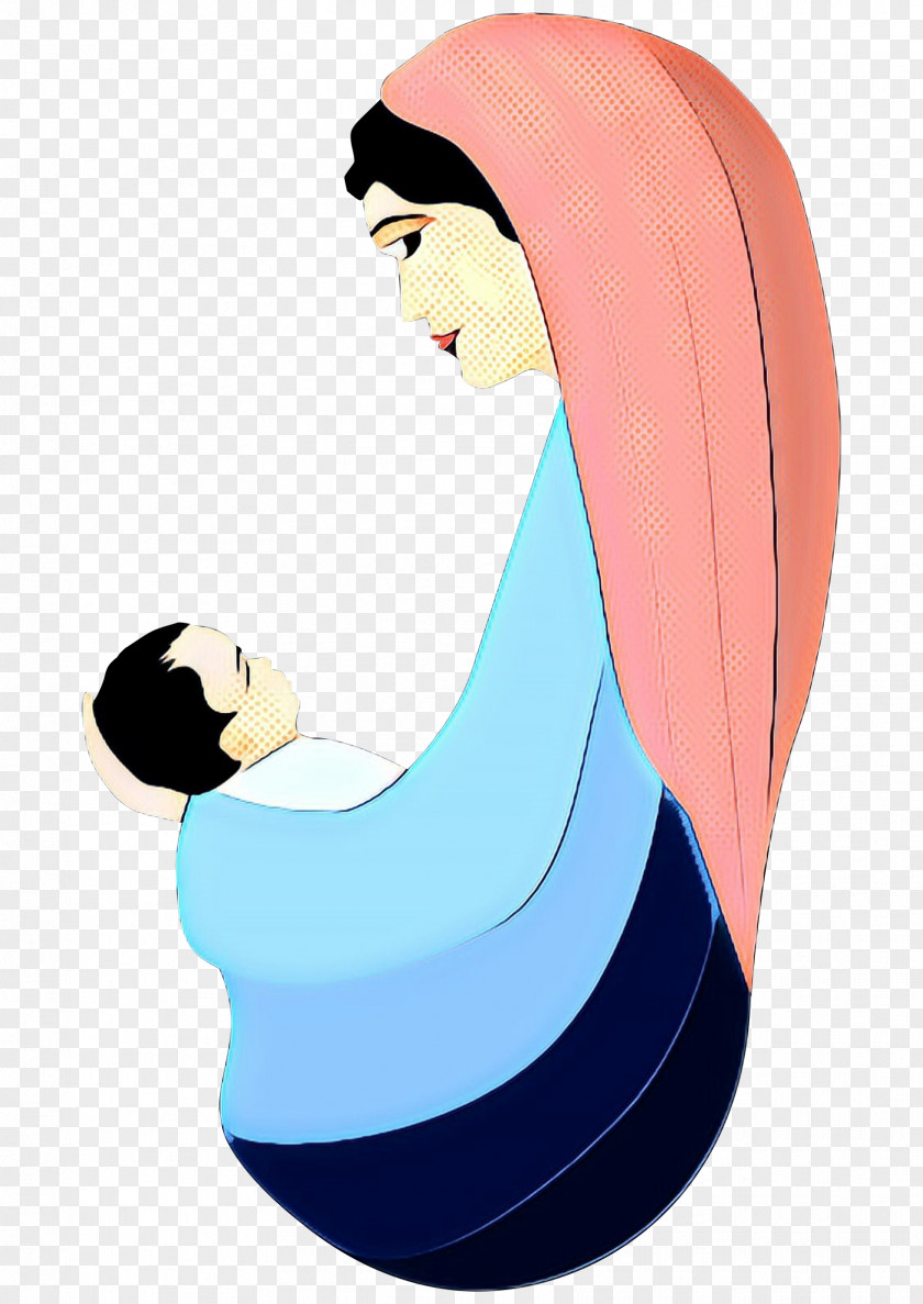 Black Hair Cartoon Christmas Nativity PNG