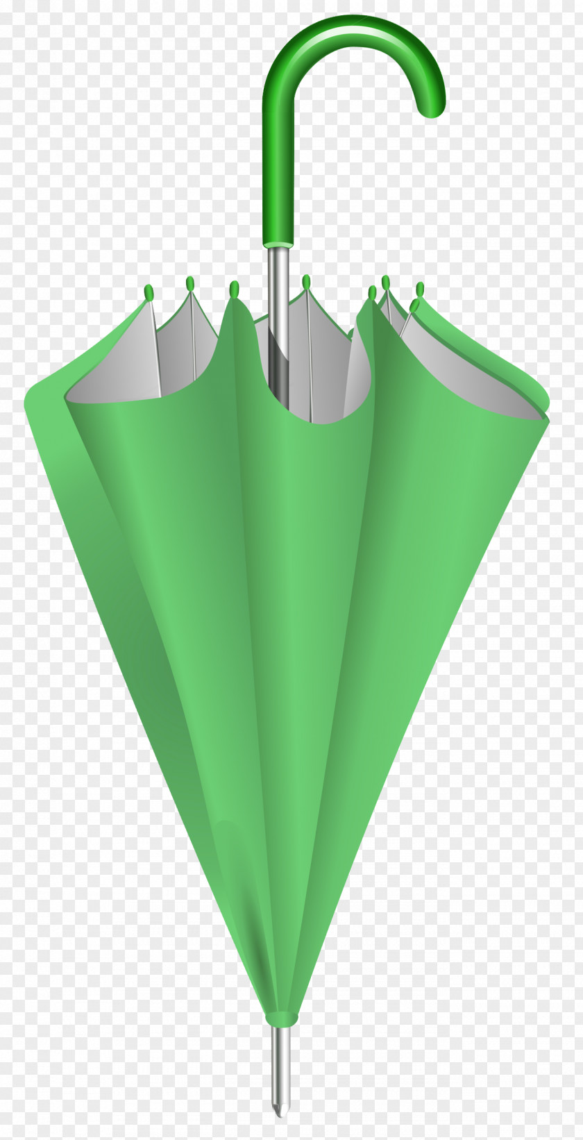 Green Closed Umbrella Clipart Image Blue Clip Art PNG