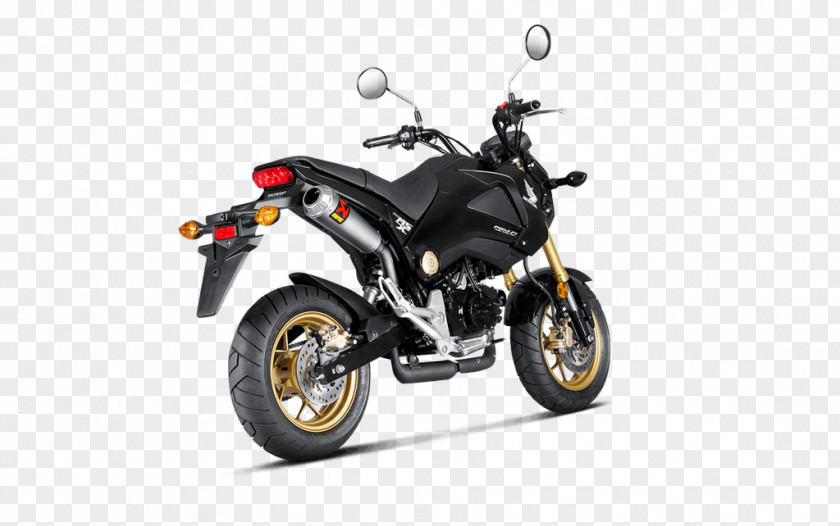Honda Exhaust System Grom Akrapovič Motorcycle PNG