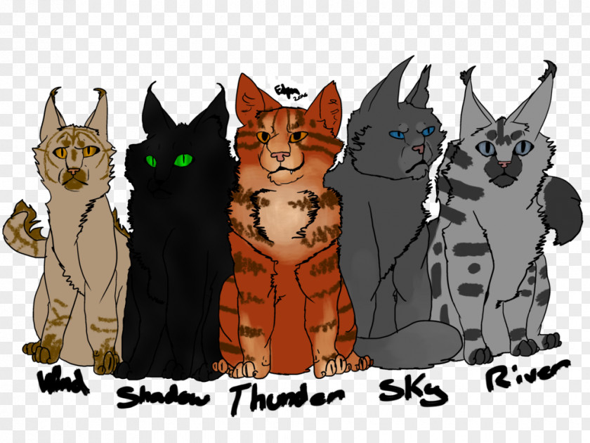Kitten Cat Warriors Sunstar Firestar PNG