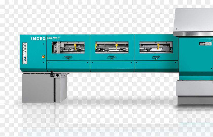 Lathe Stangenlader Index-Werke Machine Tool PNG