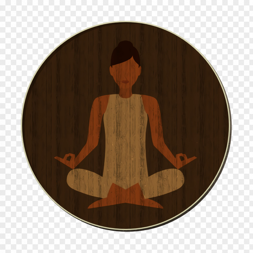Meditation Icon Lotus Position Yoga PNG