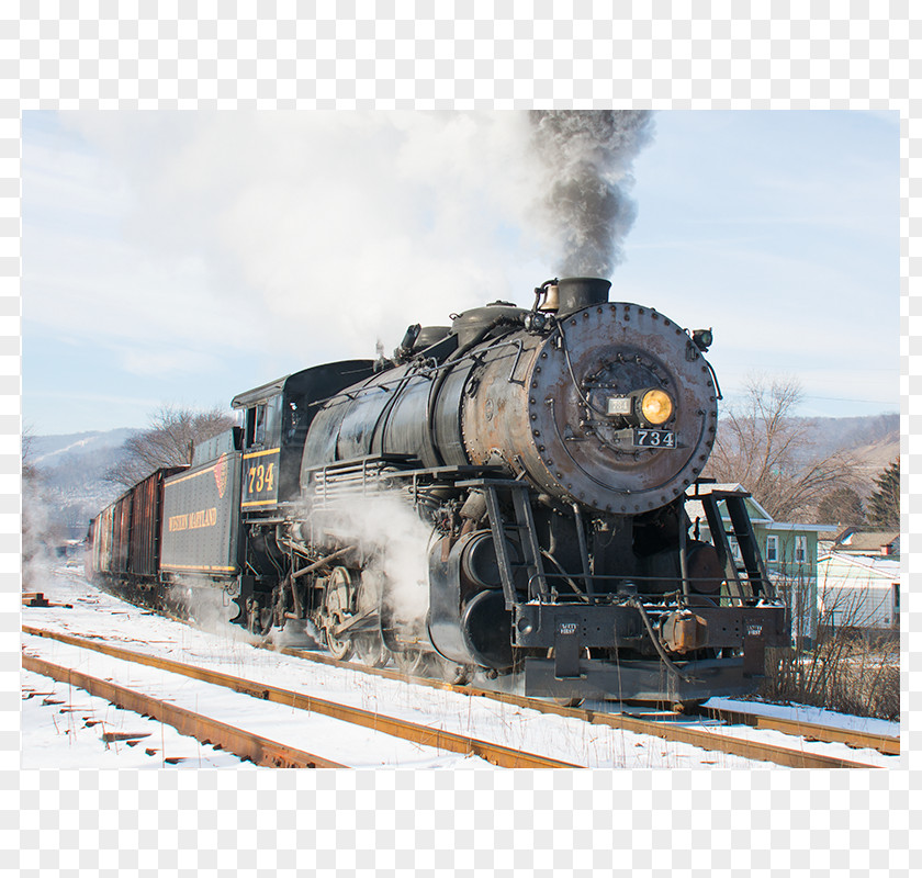 Train Steam Engine Rail Transport Locomotive PNG
